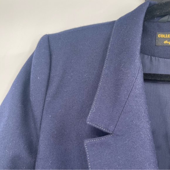 Giorgio Sant’ Angelo 100% Merino Wool Blazer Jacket - Picture 2 of 13